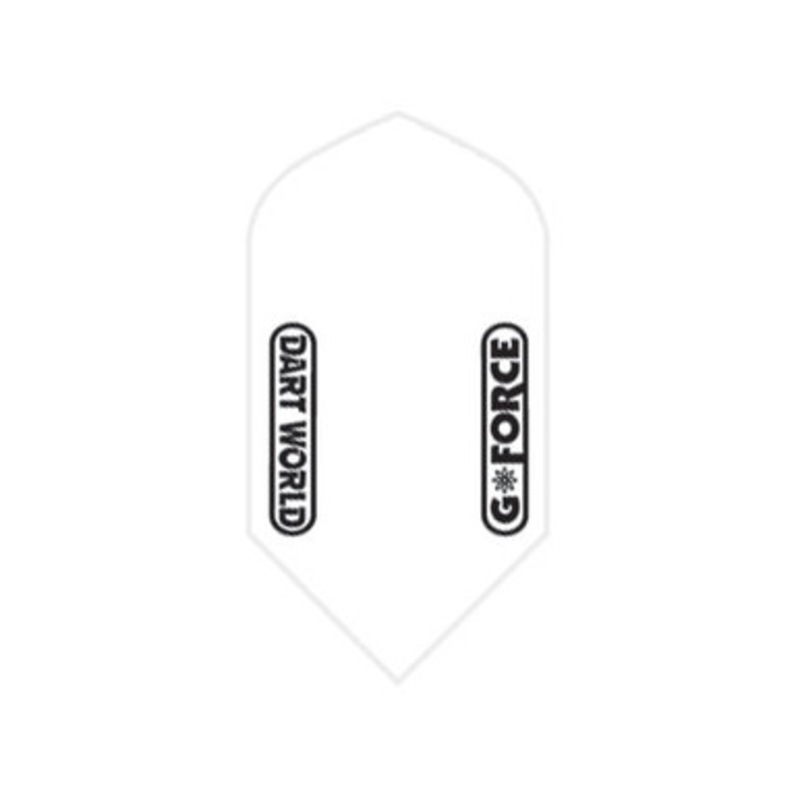 Dart World G-Force White Flights – Slim