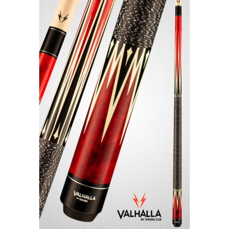 Valhalla VA303 Red Graphic with Linen Wrap Cue