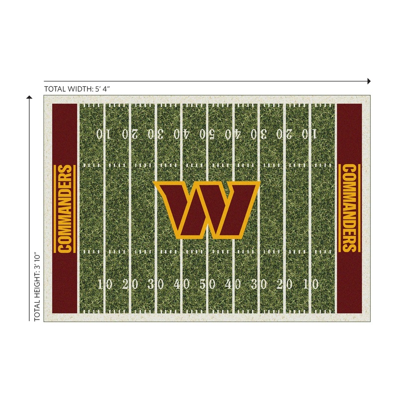 Washington Commanders 4×6 Homefield Rug