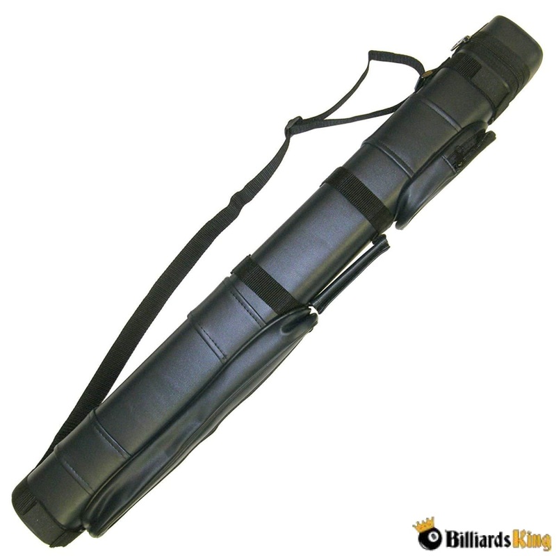 2 Butt 2 Shaft Hard Pool Cue Case Black