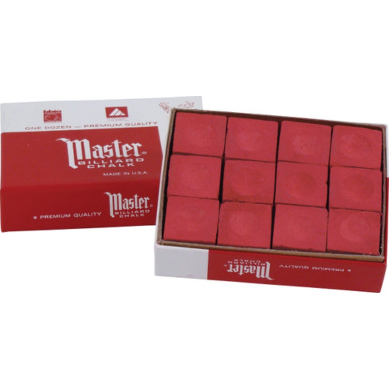 Master Chalk – Box of 12 – Red