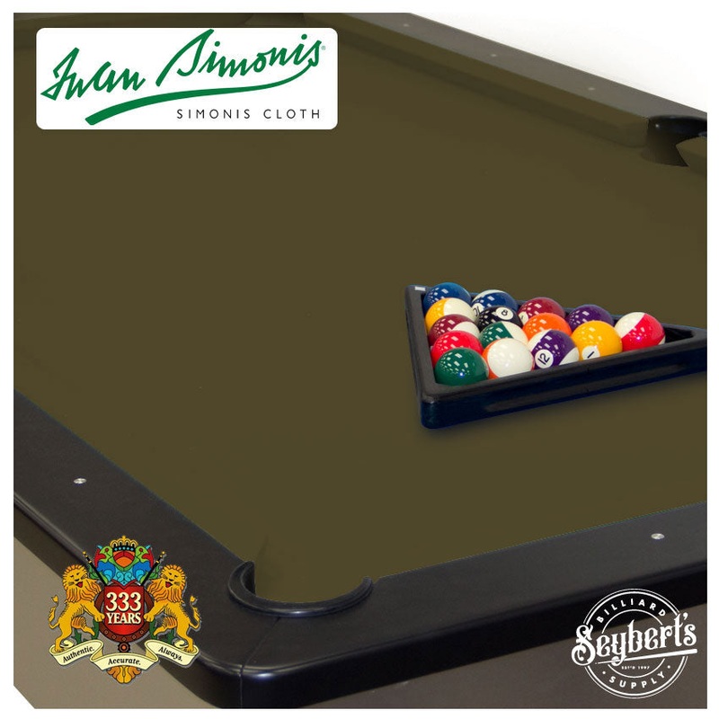 Olive 860 Simonis Cloth|7 foot|8 foot|9 foot