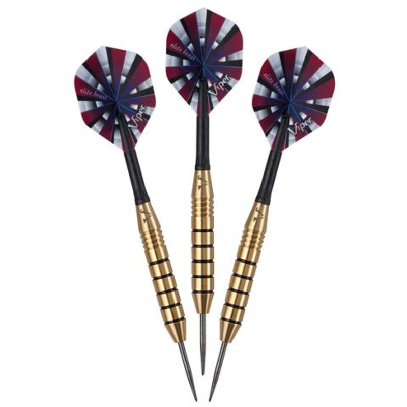 Viper Elite Brass Steel Tip Darts 25 Grams