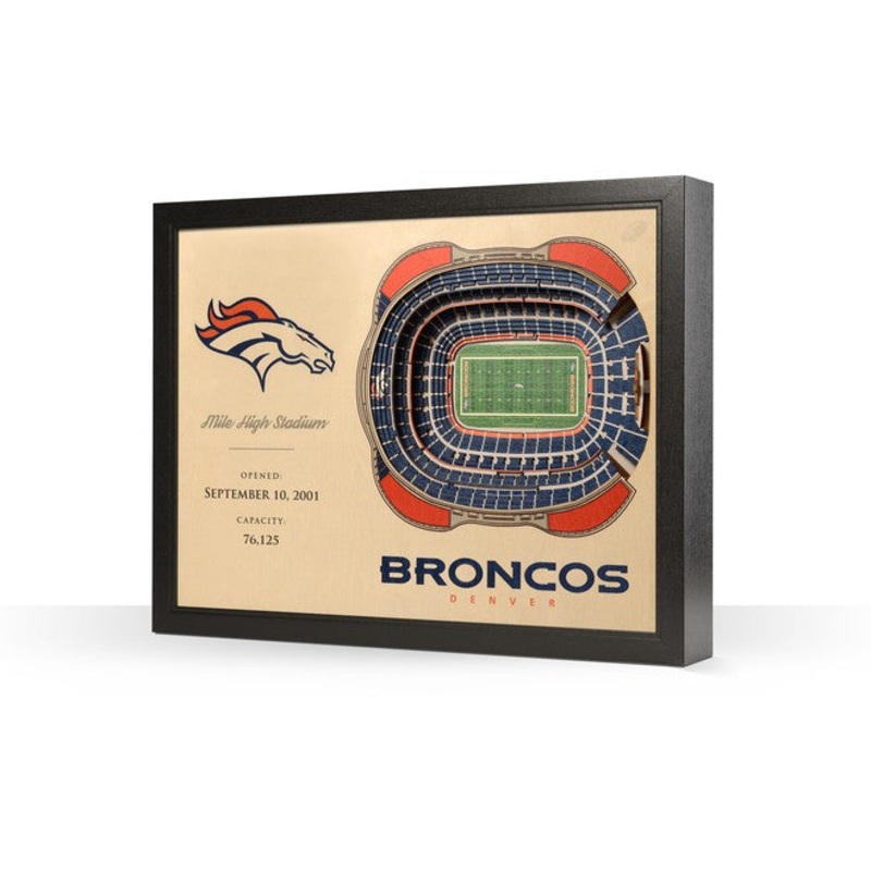 You The Fan! NFL Stadium View 25-Layer 3D Wall Art