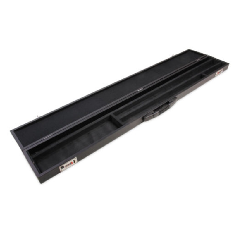 Executive 3/4 superspace lockable cue case for 3/4 cue, extensions and accessories