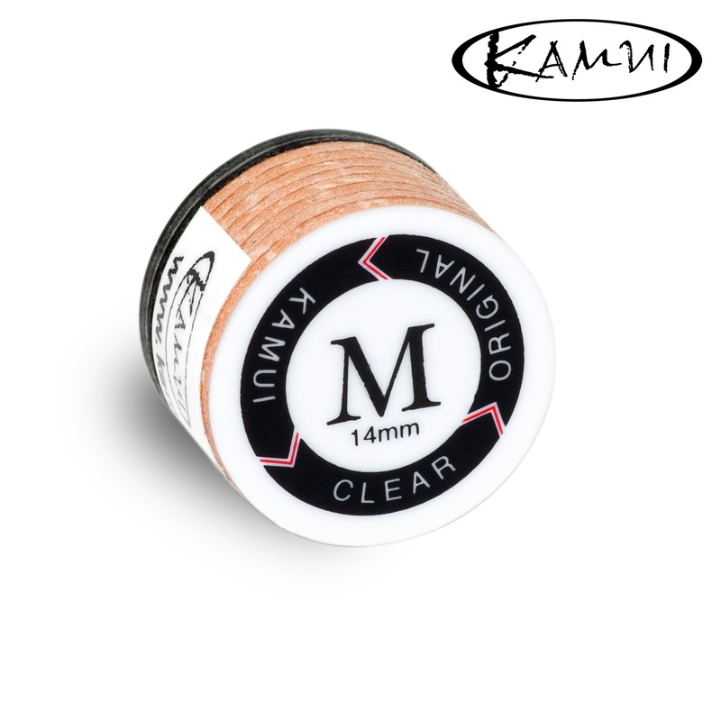 Kamui Clear Original Cue Tip 14mm Medium
