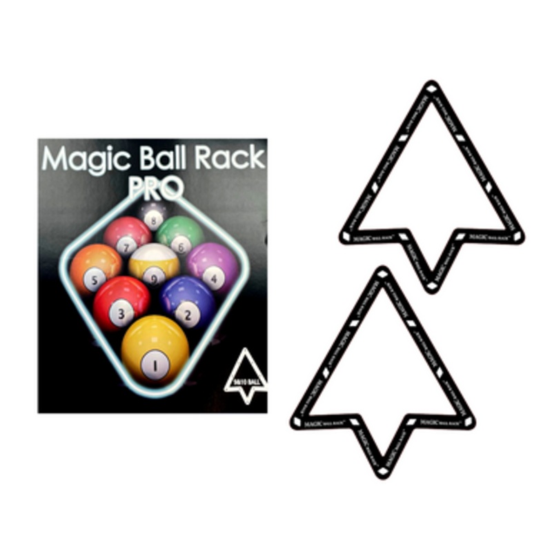 Magic 9/10 Ball Pro Rack – Black (2 Pack)