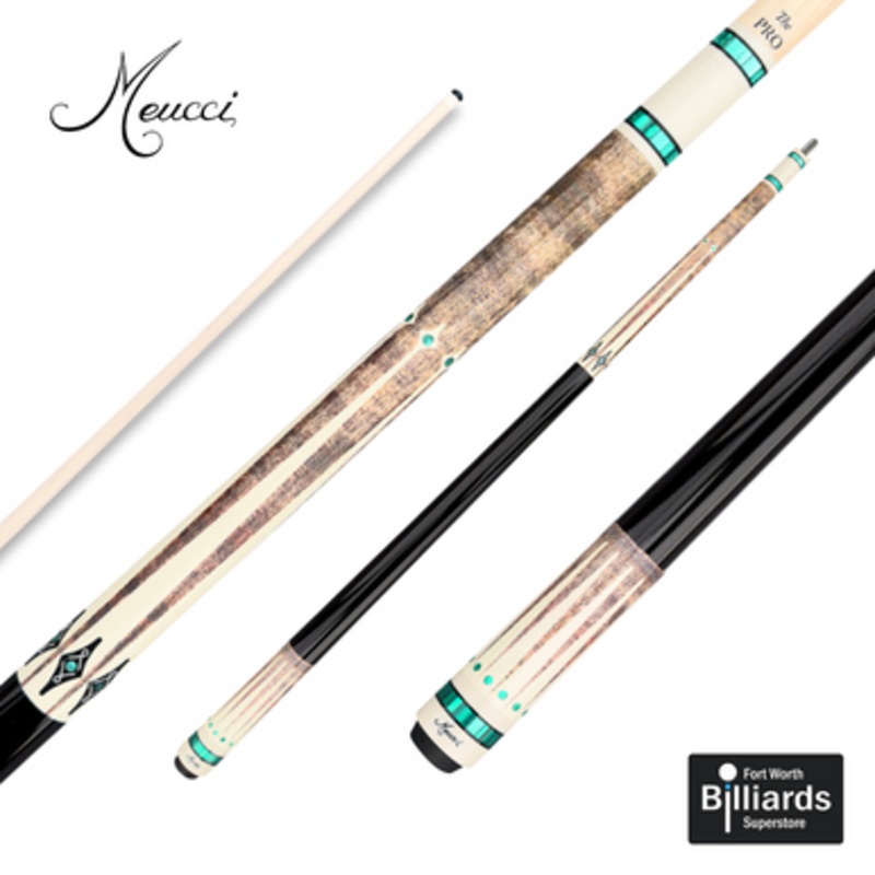 Meucci Hi-Pro 3 Green Cue