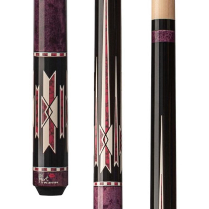 Players Purple F2611 Flirt Series Cue