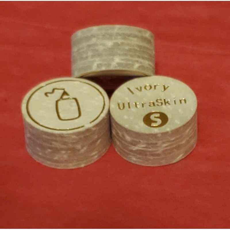 ULTRASKIN IVORY cue tip x 1 14mm tip M MEDIUM