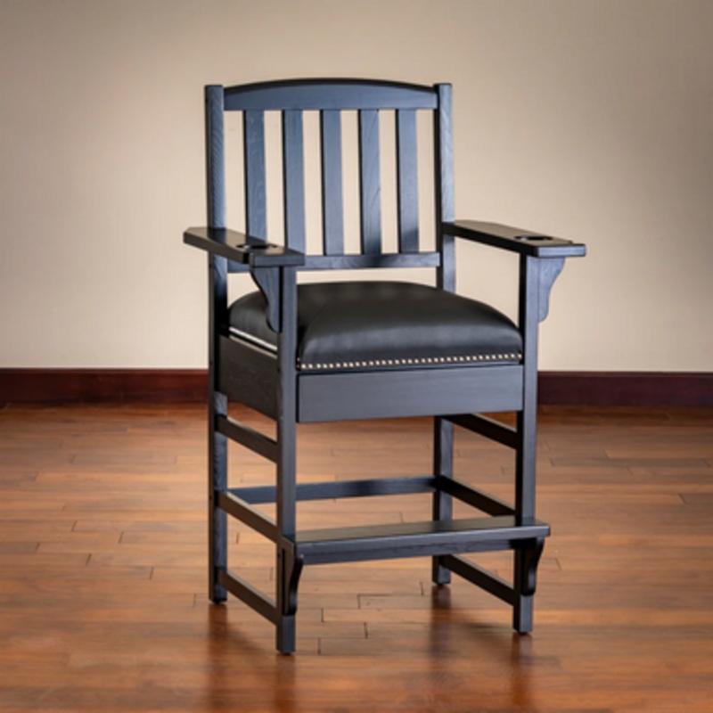 American Heritage King Chair in Black