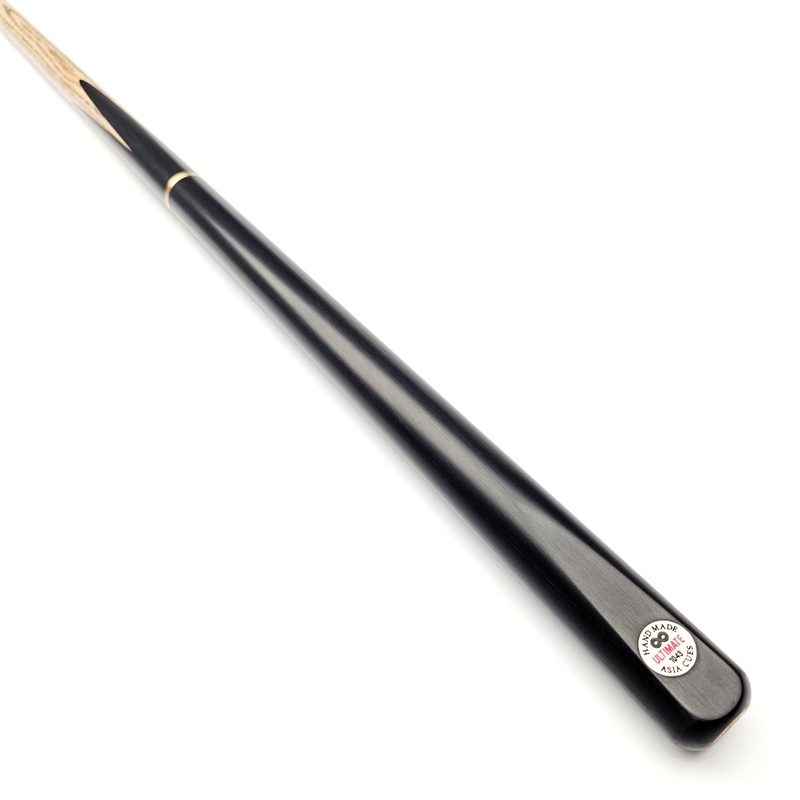 Asia Cues Ultimate No.1043 – 3/4 Jointed Snooker Cue 9.4mm Tip, 18.3oz, 57.5