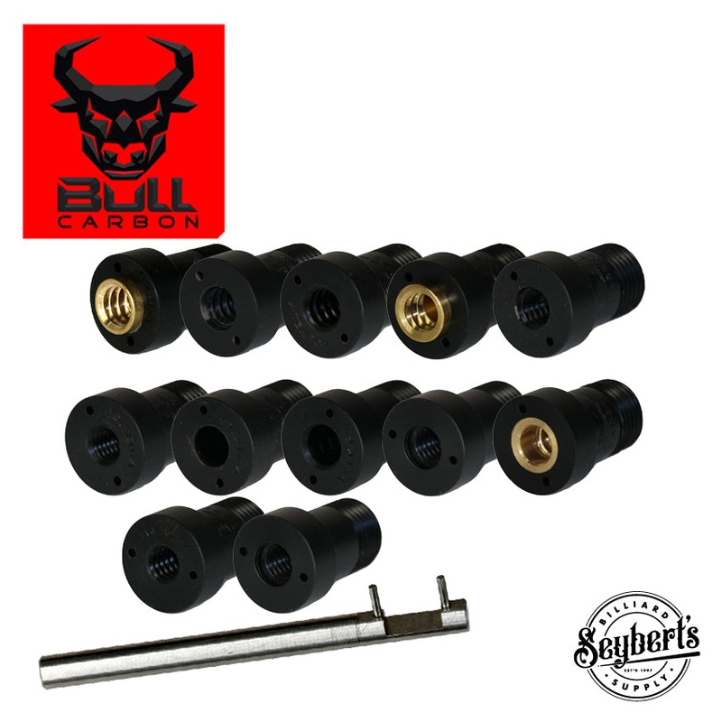 Bull Carbon Pool Cue Shaft Insert
