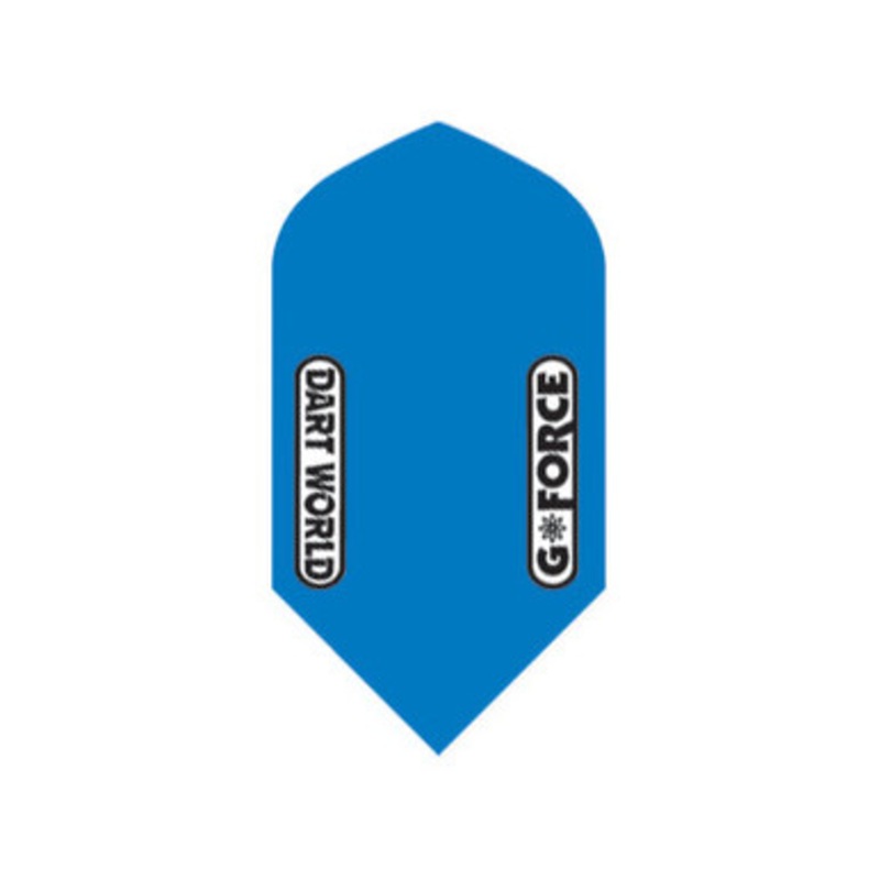 Dart World G-Force Blue Flights – Slim