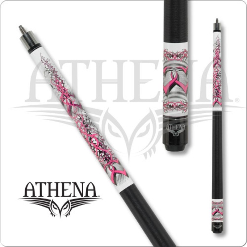 Athena ATH42 Pink Hearts Pool Cue