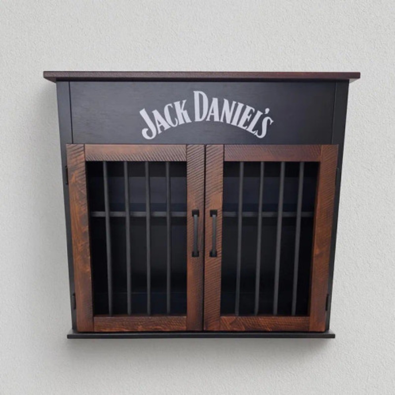 Jack Daniels Custom Liquor Cabinet