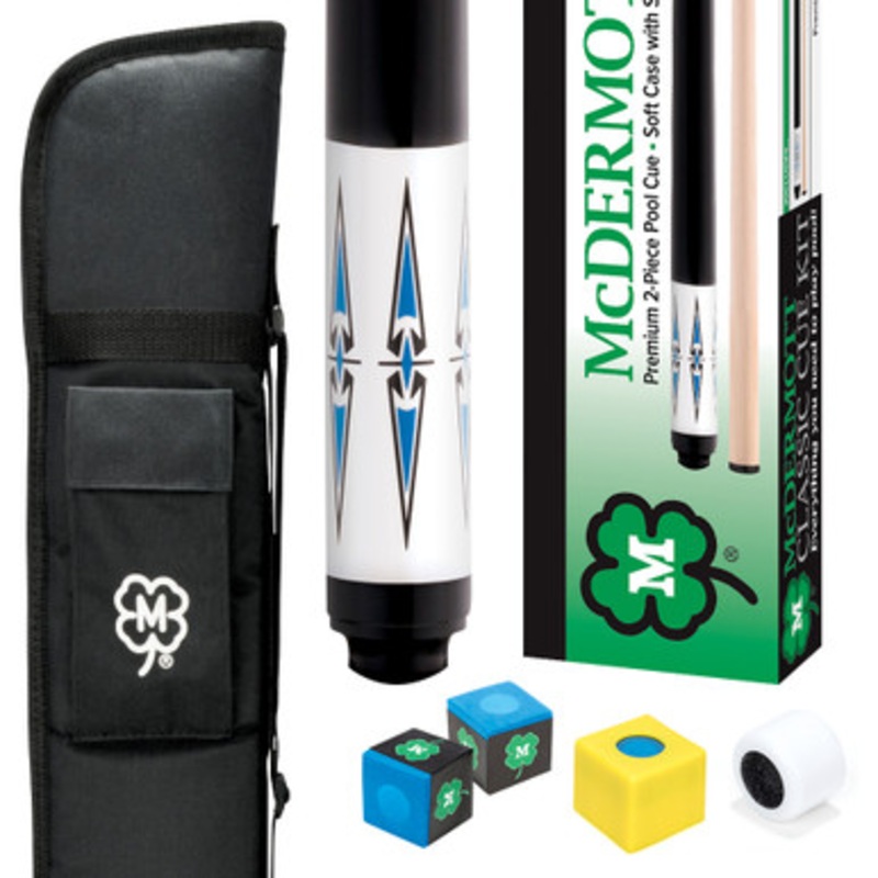 McDermott Classic White Cue Kit