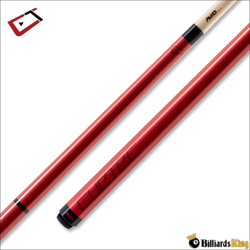 Cuetec AVID Chroma Crimson Red Pool Cue Stick 95-391NW