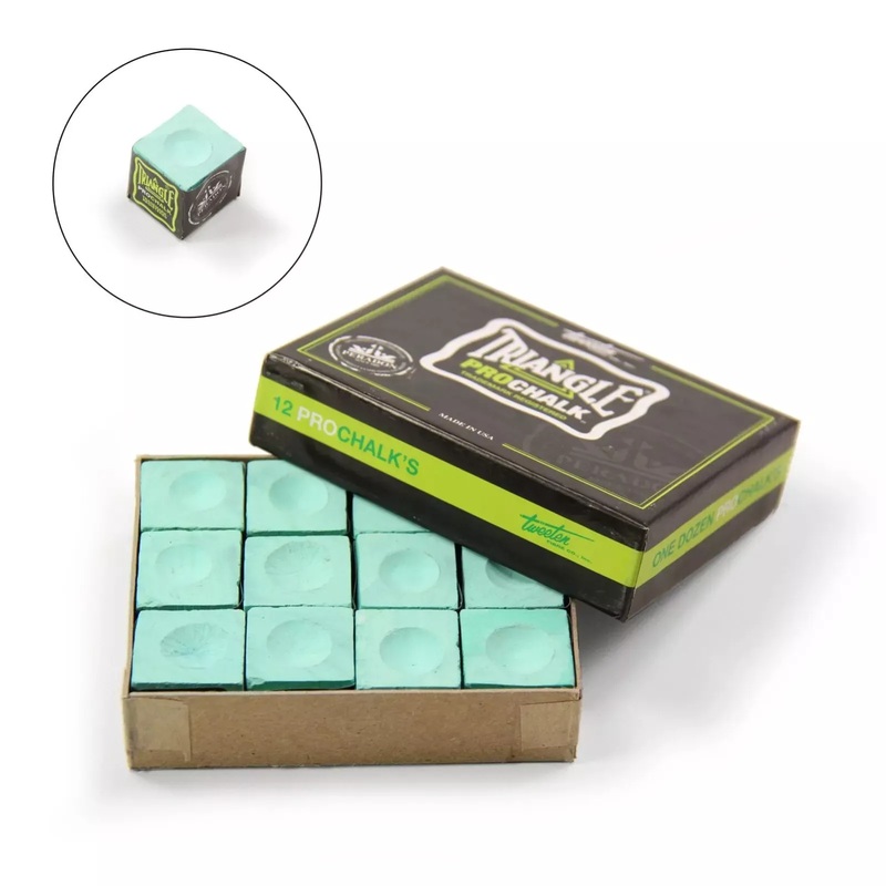 Triangle PRO CHALK by Tweeten LIGHT GREEN x 12 blocks FULL BOX
