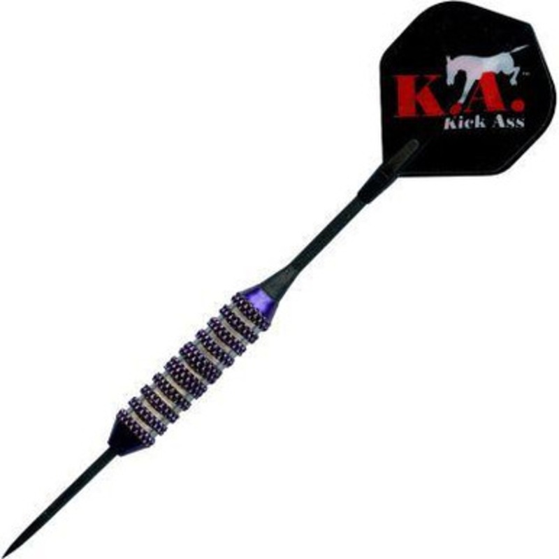 Bottelsen Kick Ass Purple Super Alloy Steel Tip Darts 21g