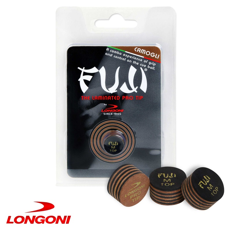 Longoni Fuji Camogli Cue Tip 13mm Medium 1 pc
