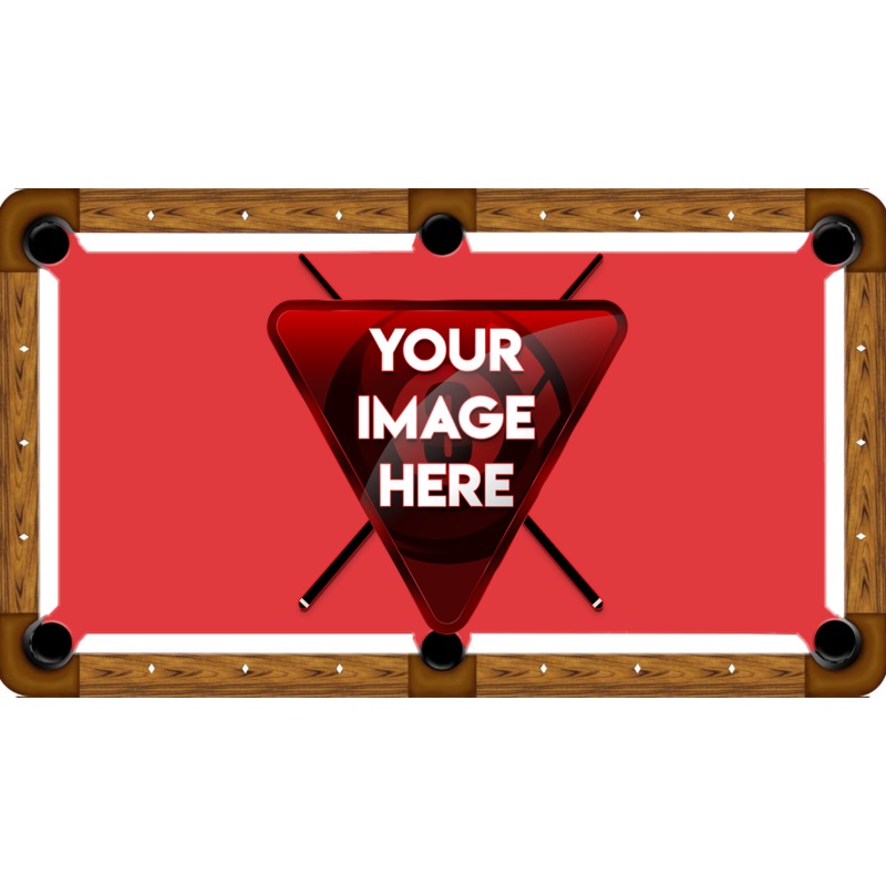 Your Image Here Custom Pool Table Felt