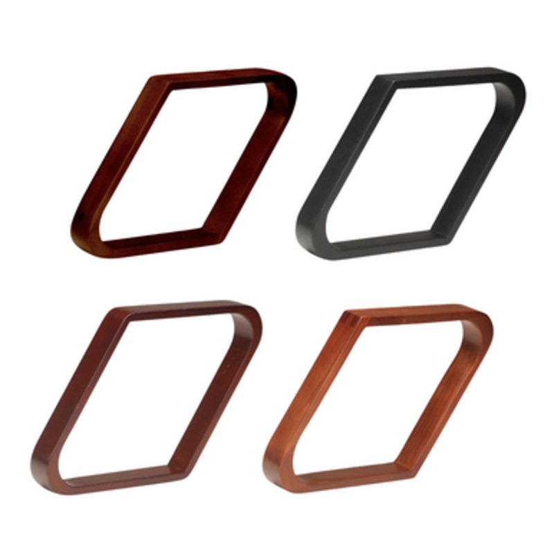 9 Ball Wooden Diamond Rack