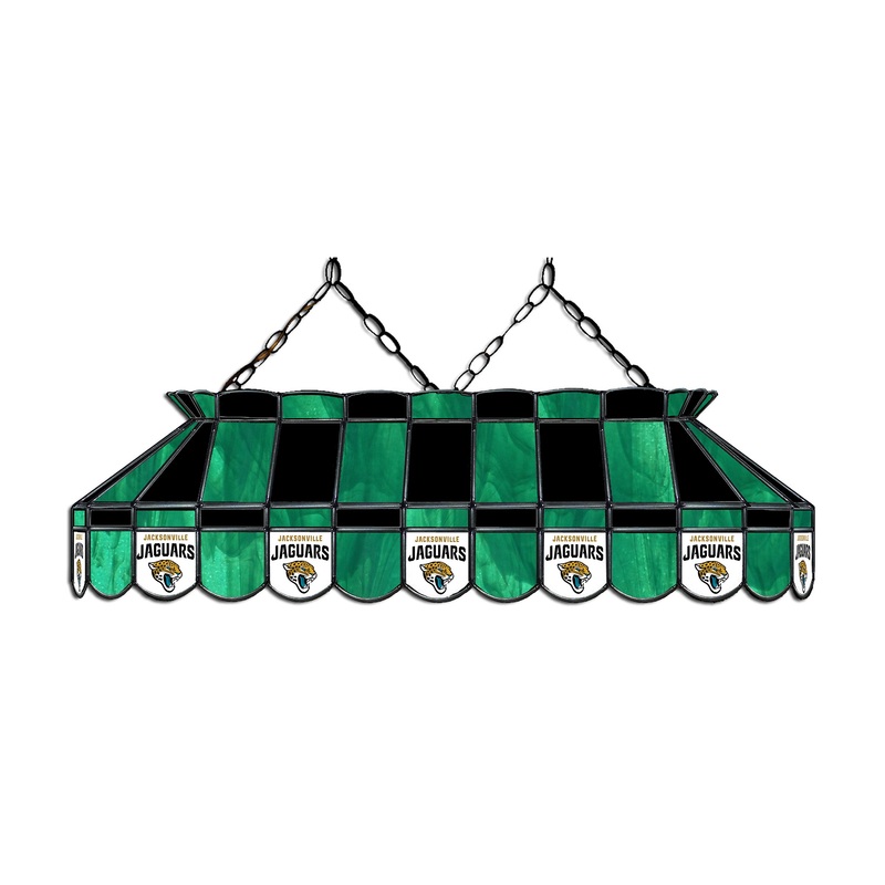 Jacksonville Jaguars 40 Glass Lamp