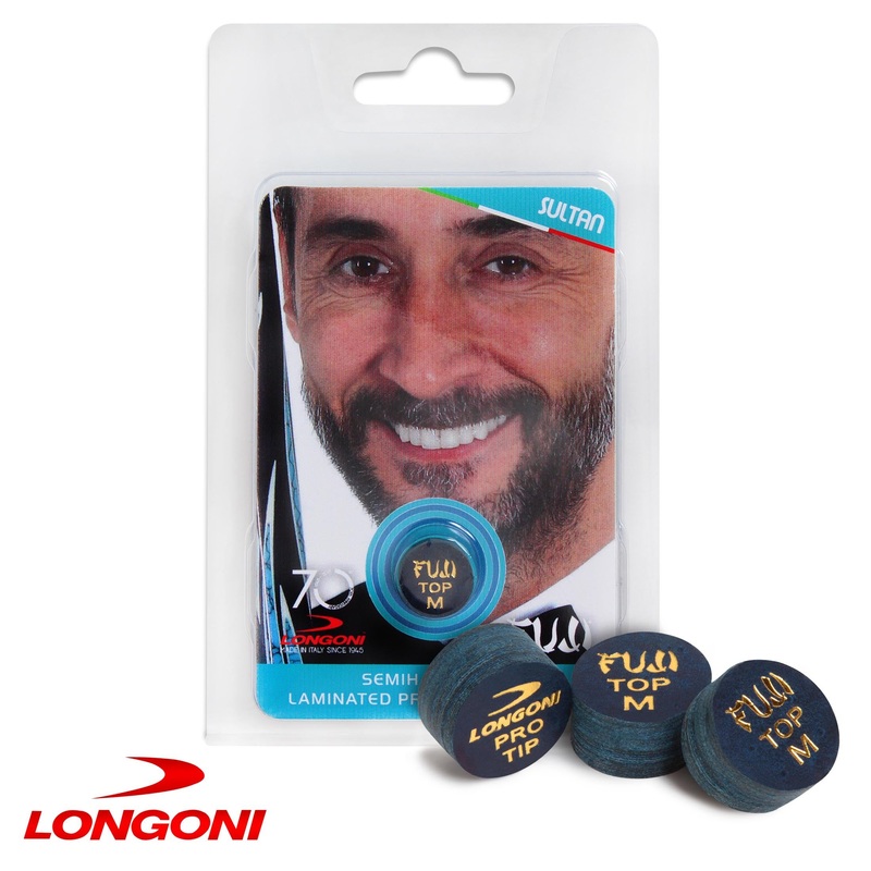 Longoni Fuji Sultan Cue Tip 14mm Medium 1 pc