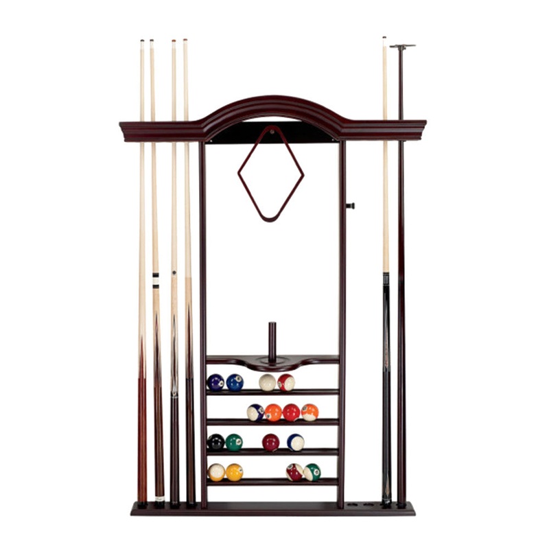 7-Cue Wall Rack (Cherry)