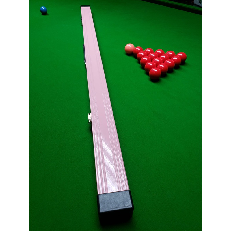 SUPER RARE PINK coloured Cue Craft lockable aluminium case for 2 x 1 piece cues