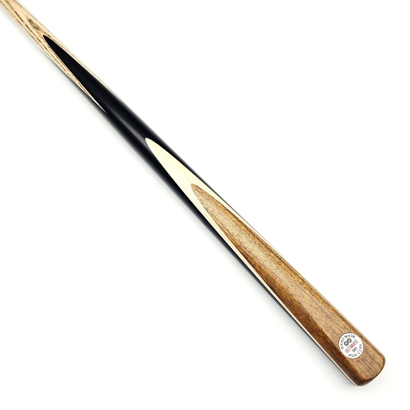 Asia Cues Ultimate No.1051  – One Piece Pool Cue 8.9mm Tip, 17.6oz, 57.5