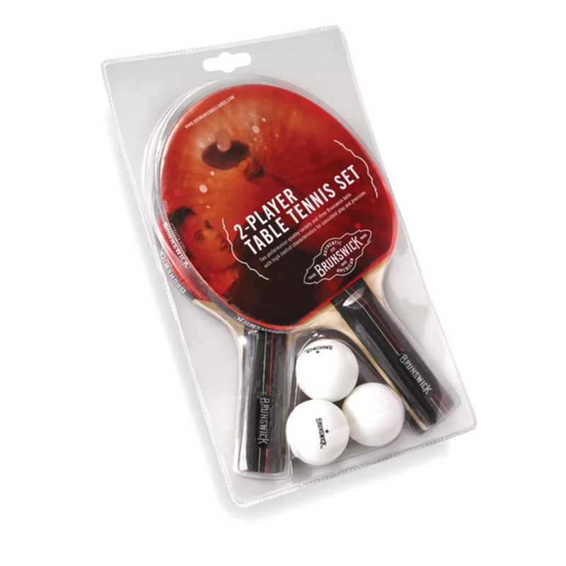 Brunswick Smash Table Tennis 2-Player Racket Set