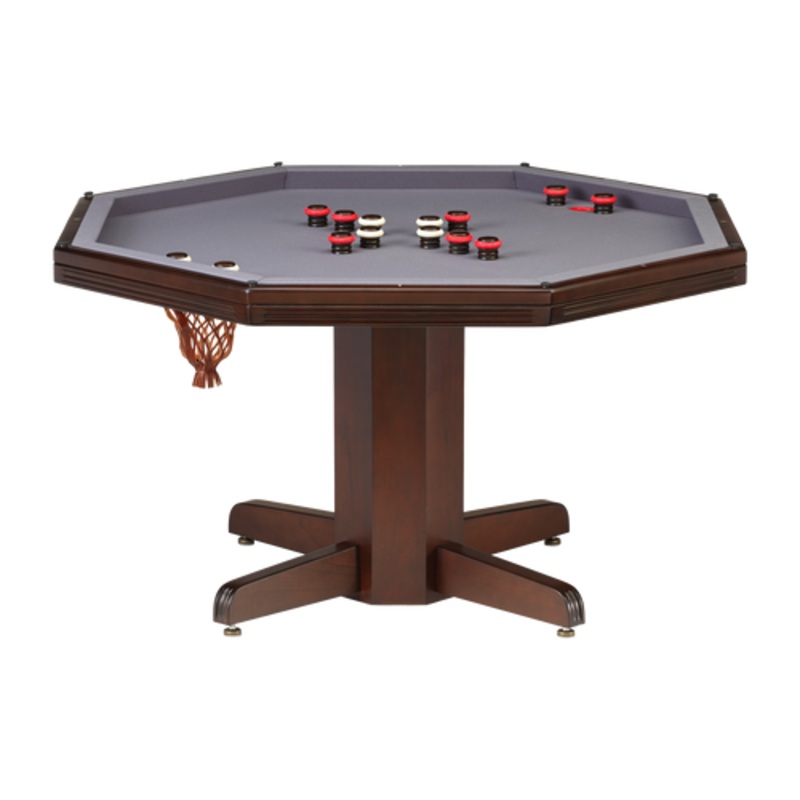 Darafeev Reno Poker Dining Game Table with Bumper Pool
