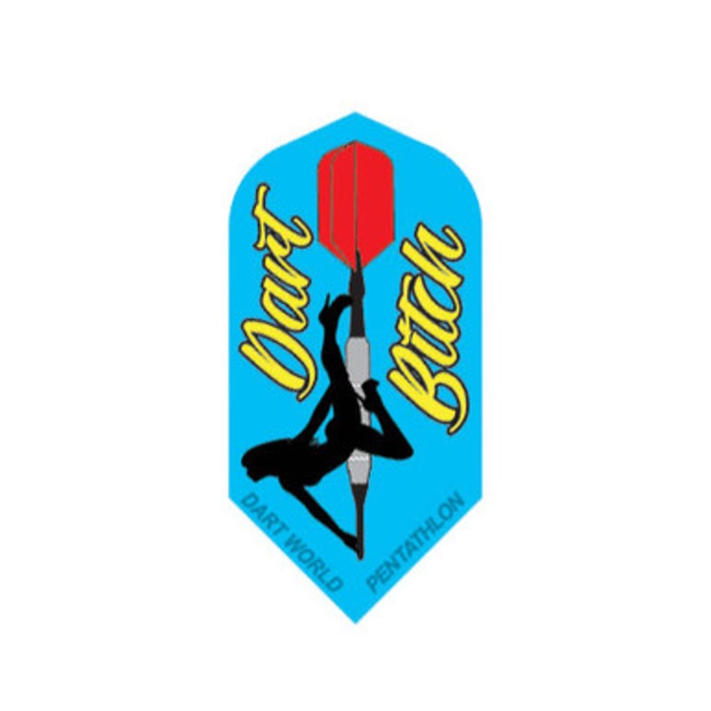 Dart World Pentathlon Pin Up Girl Flight – Slim