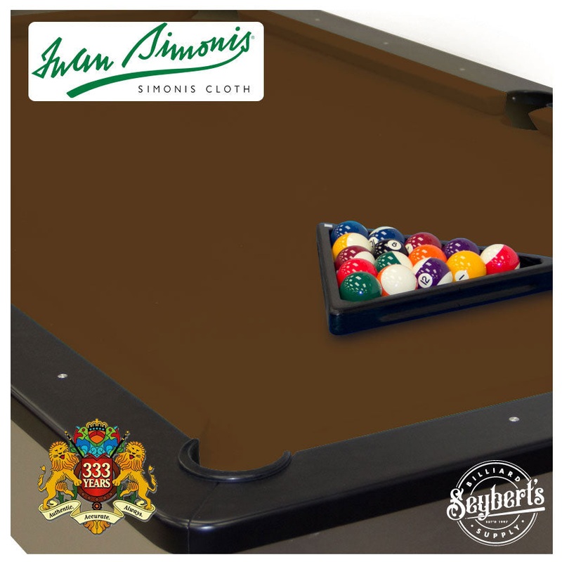 Espresso 860 Simonis Cloth|7 foot|8 foot|9 foot