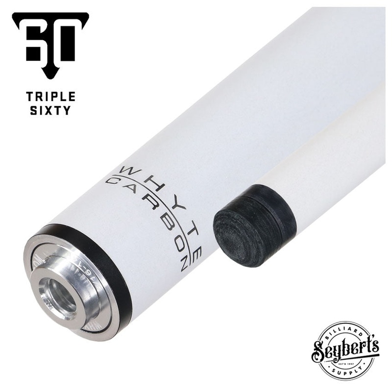 Triple 60 Whyte Carbon 5/16 x 14 Pilot Thread Pearl Essence Carbon Fiber Play Shaft