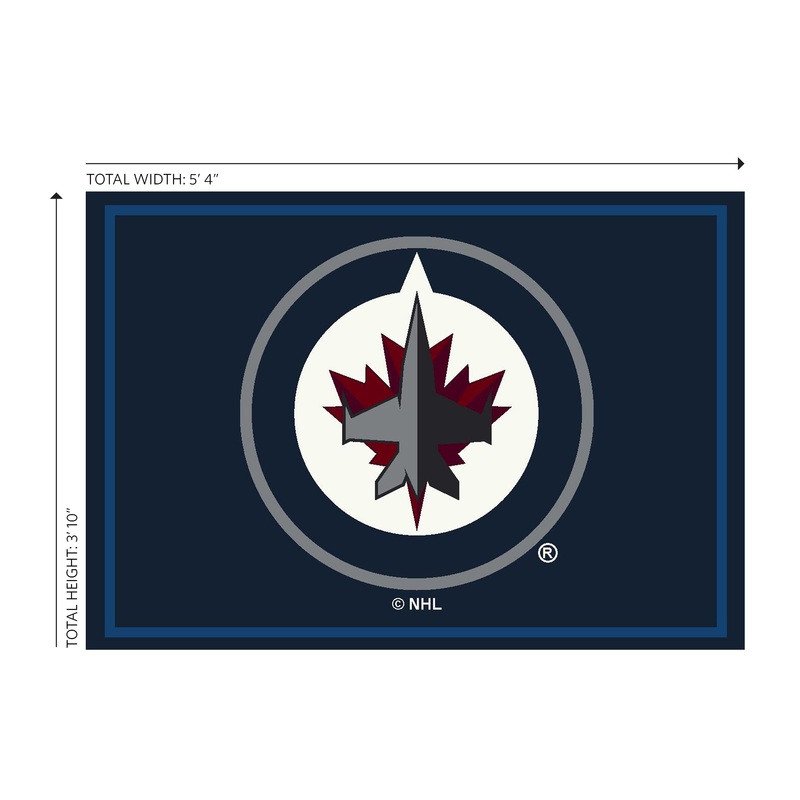 Winnipeg Jets 4×6 Spirit Rug