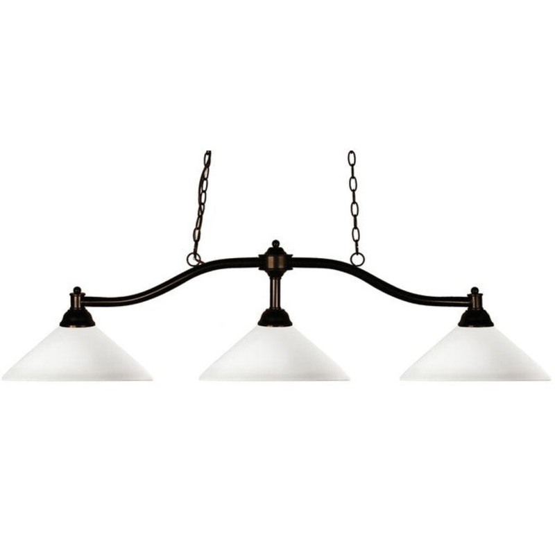Z-Lite Chance Angle Matte Opal Table Light