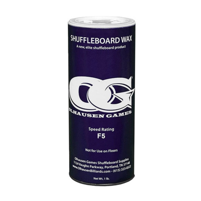 Olhausen F5 Shuffleboard Powder Wax – 16 oz. Can