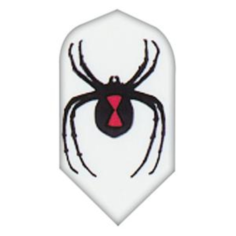 Poly Royal Hard Flights Slim Black Widow Spider