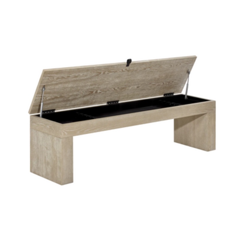 American Heritage Natural Ash Dining Storage Bench