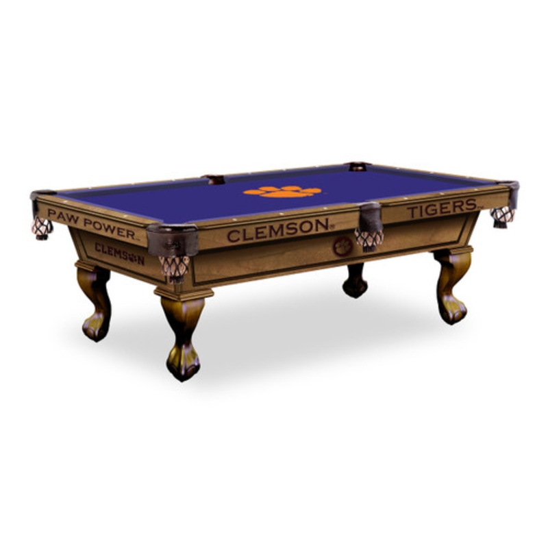 Clemson Tigers Pool Table