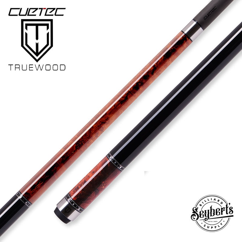 Cuetec Cynergy Truewood  Mappa Burl 2 Pool Cue – 95-112NW