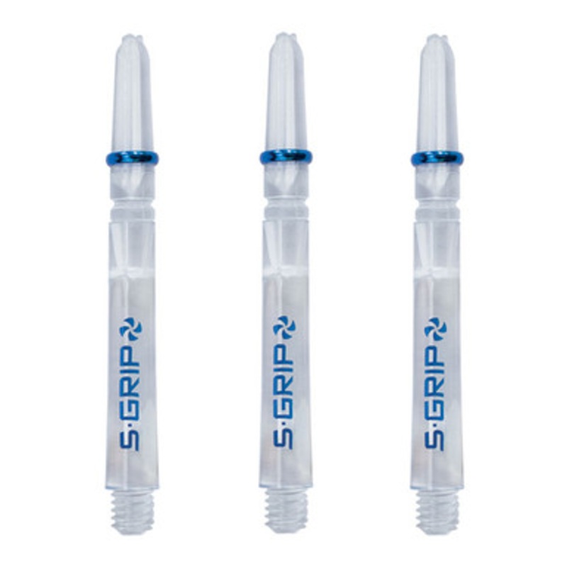 Dart World Supergrip Spin Clear Shaft – Medium