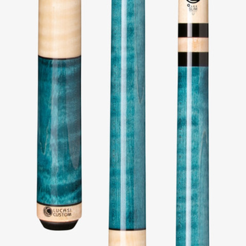 Lucasi Custom Teal Birdseye LZC3 Cue