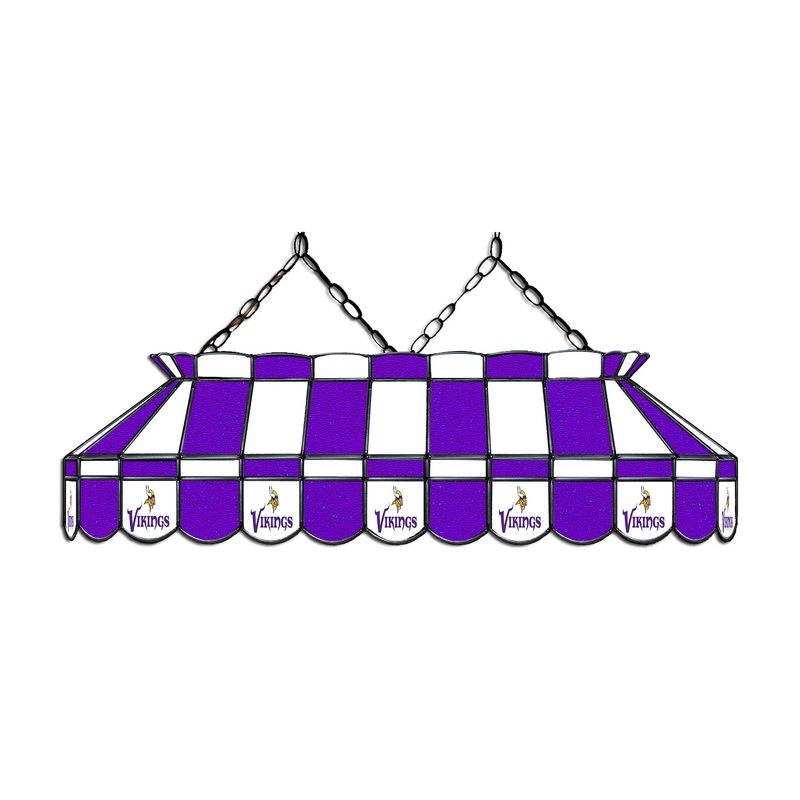 Minnesota Vikings 40 Glass Lamp