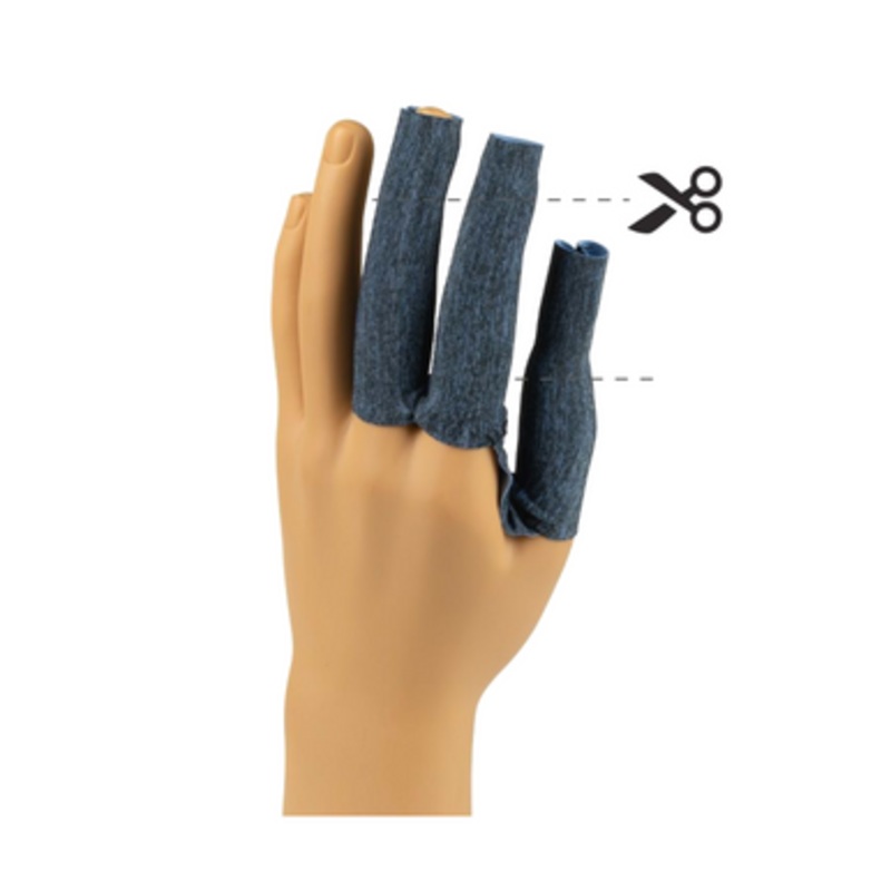 Unglove Finger Wrap Billiard Glove V3 – Tiger Blue Grey