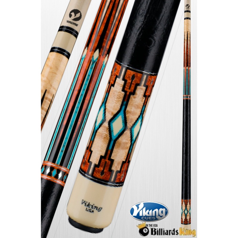 Viking Elite TF-ANZ Two Feather Anasazi Limited Edition Pool Cue Stick