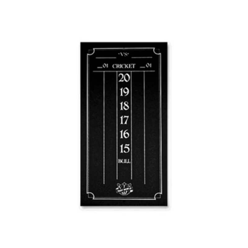 Dart World Mini Black Chalk Scoreboard
